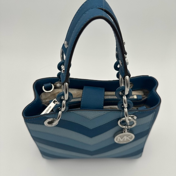 NWT Michael Kors Cynthia Satchel MSRP $348 - Picture 10 of 10